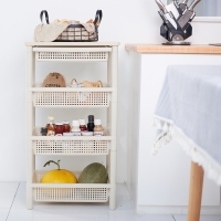 廠家現貨批發 多層塑料置物架 創意廚房蔬菜水果收納架